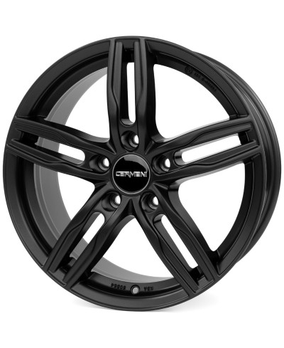 Jante ALU, Carmani 14  Paul black matt 6.5X16 5/100 ET38, Alésage 63.4