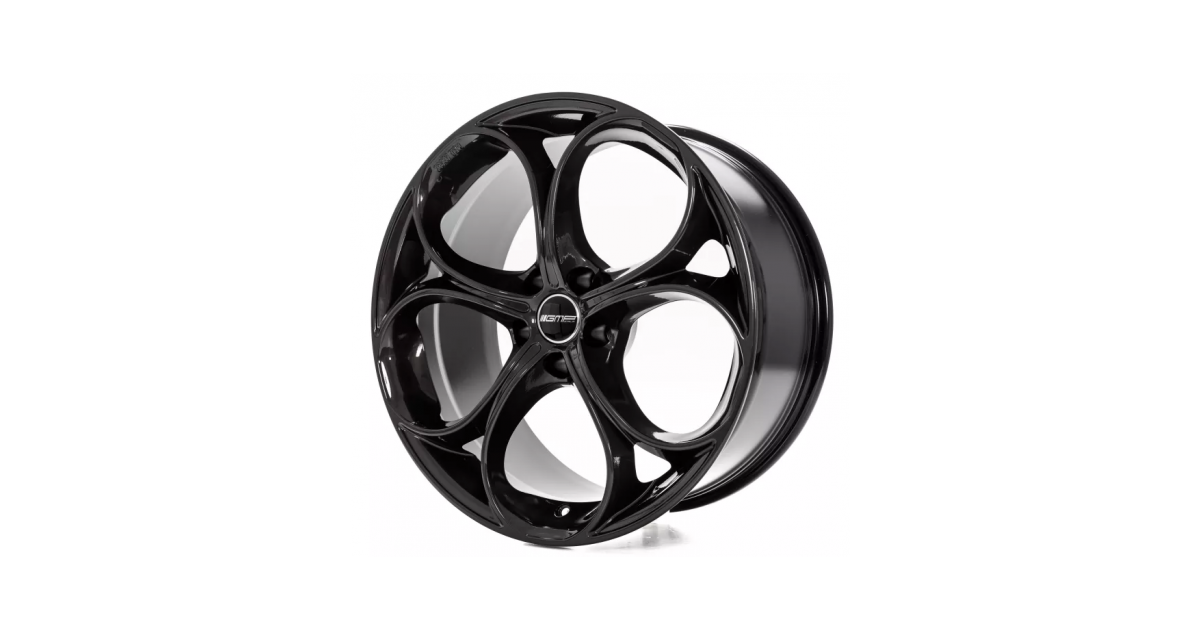 Jante Alu GMP Drake Glossy Black 8x19 5x110 ET33 , Alésage 65.1