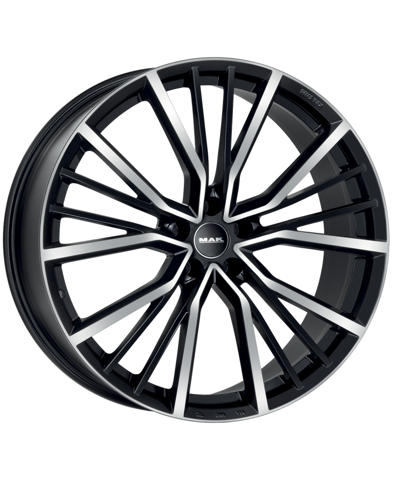Jante Alu MAK UNION BLACK MIRROR 8x18 5x112 ET42 , Alésage 66.45