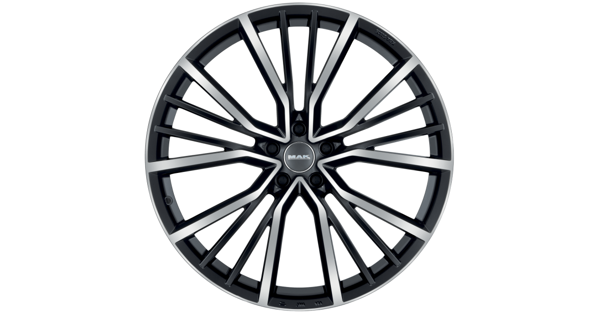 Jante Alu MAK UNION BLACK MIRROR 8x18 5x112 ET42 , Alésage 66.45