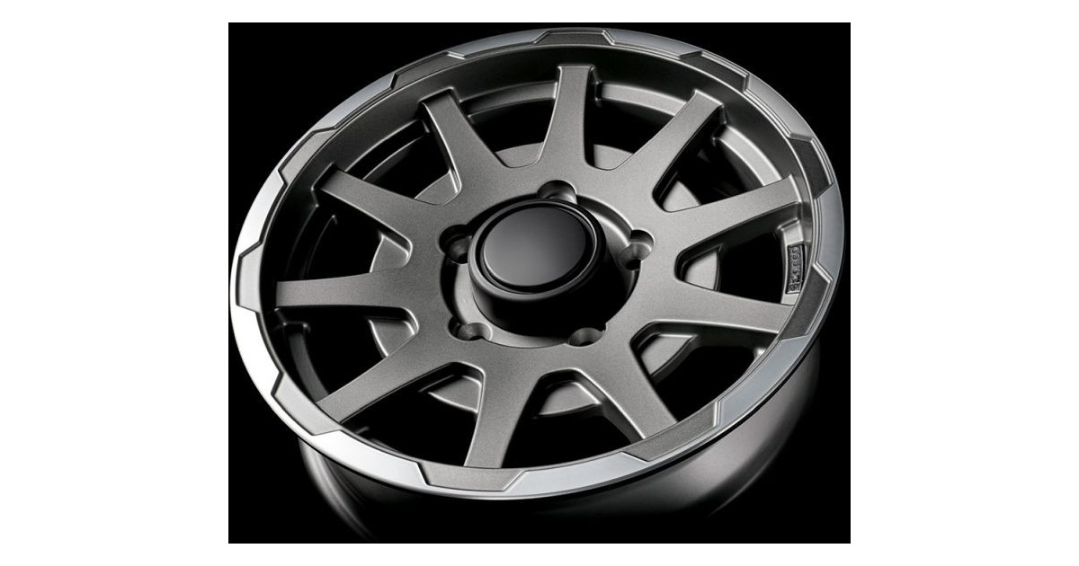 Jante ALU, SPARCO DAKAR MATT DARK GREY LIP POLISHED, 5.5X16 5/139.7 ET5, Alésage 108.3