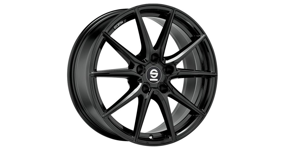 Jante ALU, SPARCO DRS GLOSS BLACK, 7.5X17 5/108 ET45, Alésage 73.1
