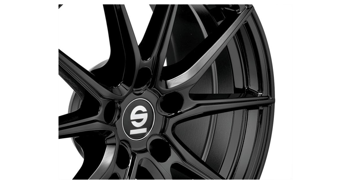 Jante ALU, SPARCO DRS GLOSS BLACK, 7.5X17 5/108 ET45, Alésage 73.1