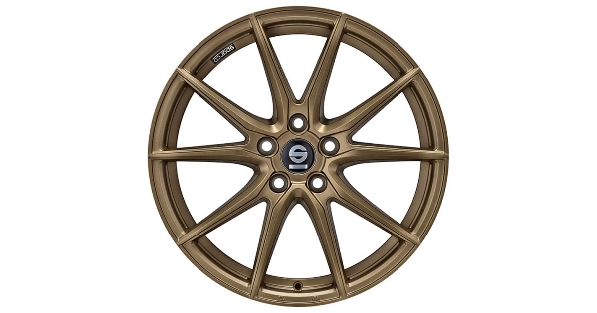 Jante ALU, SPARCO DRS RALLY BRONZE, 7.5X17 5/112 ET27, Alésage 73.1