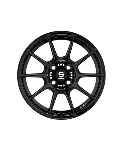 Jante ALU, SPARCO FF1 GLOSS BLACK 8X17 5/112 ET45, Alésage 73.1