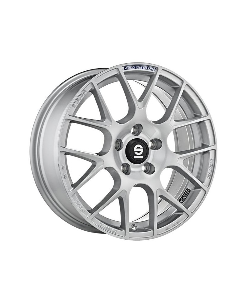 Jante ALU, SPARCO PRO CORSA FULL SILVER 7.5X17 5/112 ET48, Alésage 73.1