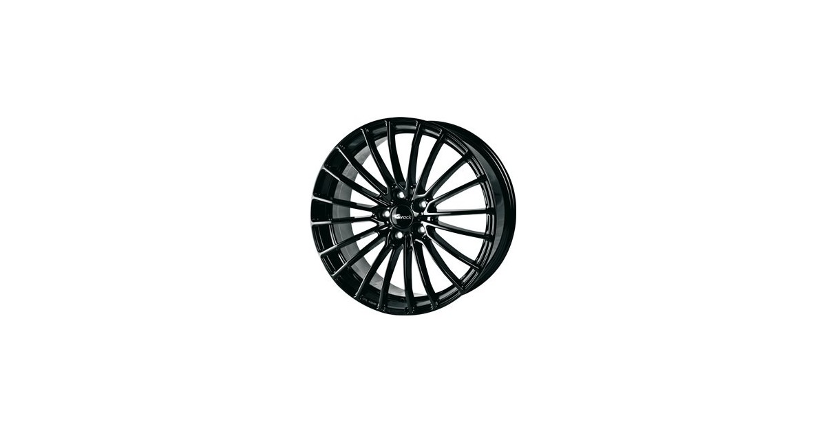 Jante ALU, Brock B24/SW/ET35 schwarz lackiert, 8.50X20 5/110 ET35, Alésage 65.10