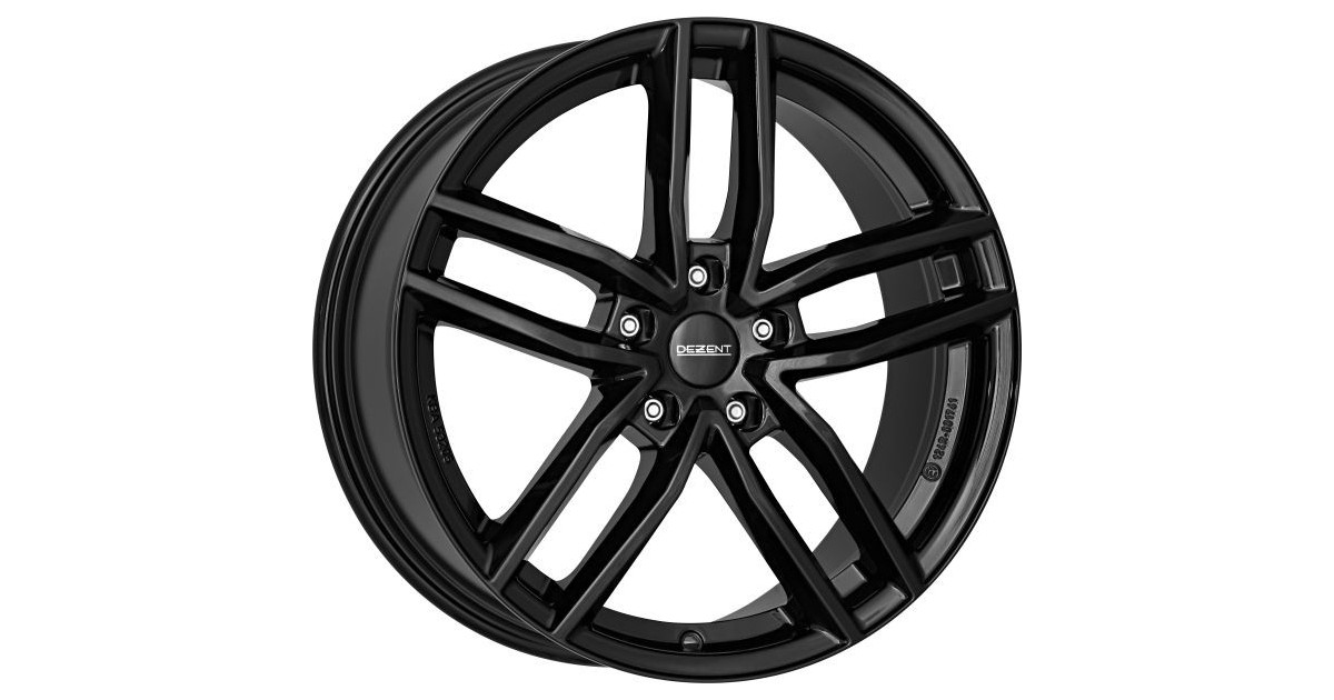 Jante Alu Dezent TR black 6,5x16 5x112 ET46  , Alésage 57.1