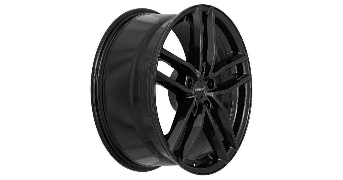 Jante Alu Dezent TR black 6,5x16 5x112 ET46  , Alésage 57.1