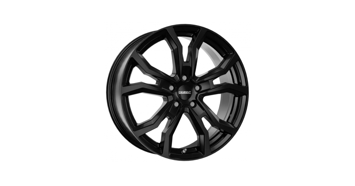 Jante Alu Dezent TV black 7,5x19 5x112 ET53  , Alésage 66.6