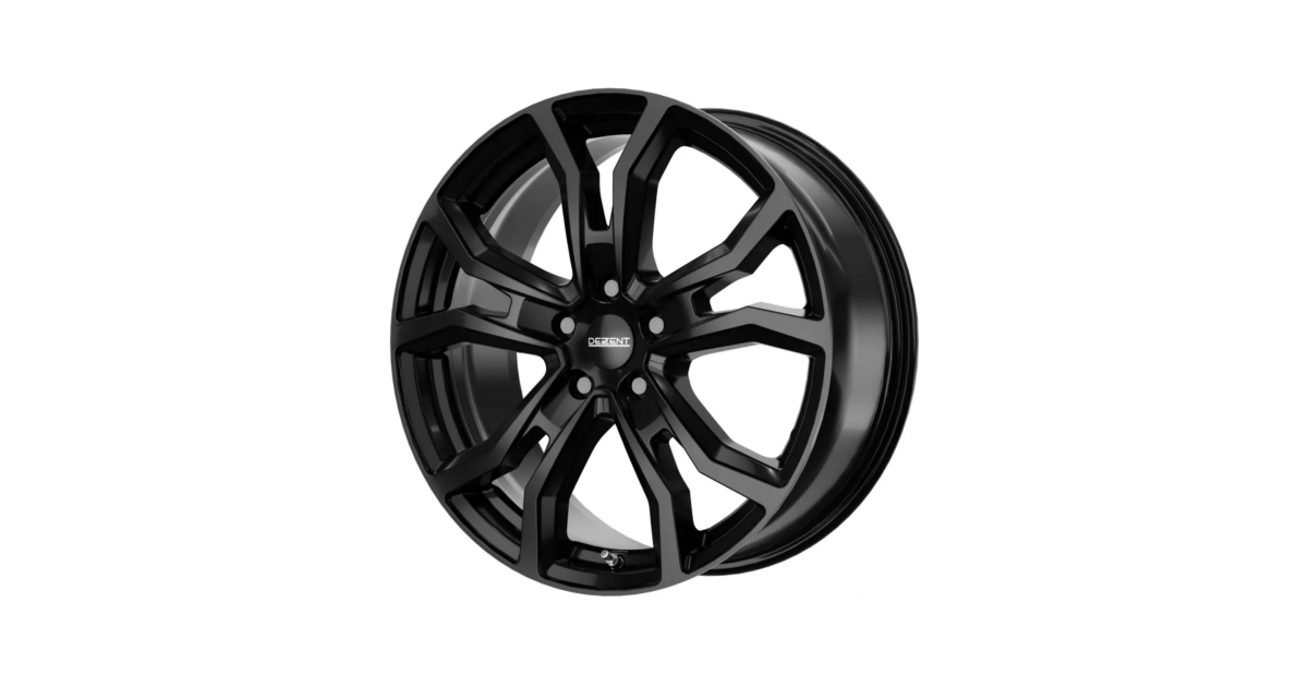 Jante Alu Dezent TV black 7,5x19 5x112 ET53  , Alésage 66.6