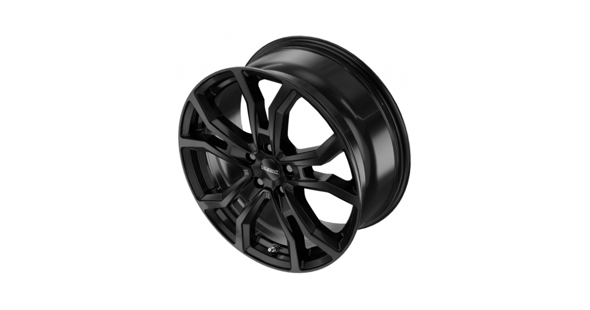 Jante Alu Dezent TV black 7,5x19 5x112 ET53  , Alésage 66.6