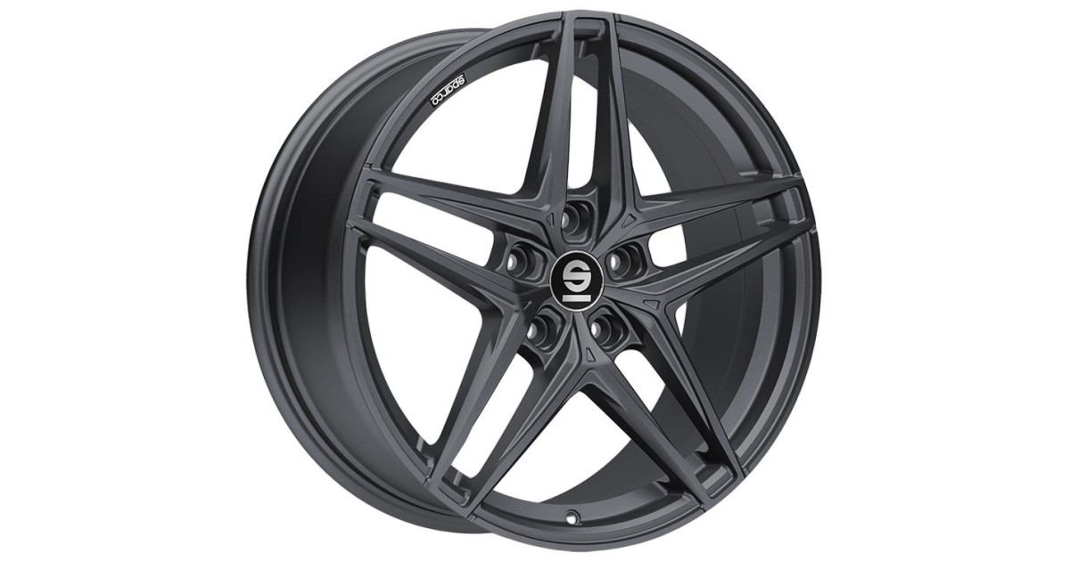 Jante ALU, SPARCO  Record Matt Graphite 8X19 5/112 ET49, Alésage 73.1
