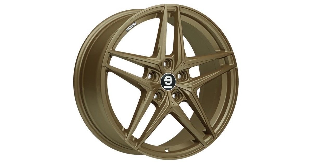 Jante ALU, SPARCO Record Rally Bronze  7.5X17 5/114.3 ET45, Alésage 73.1