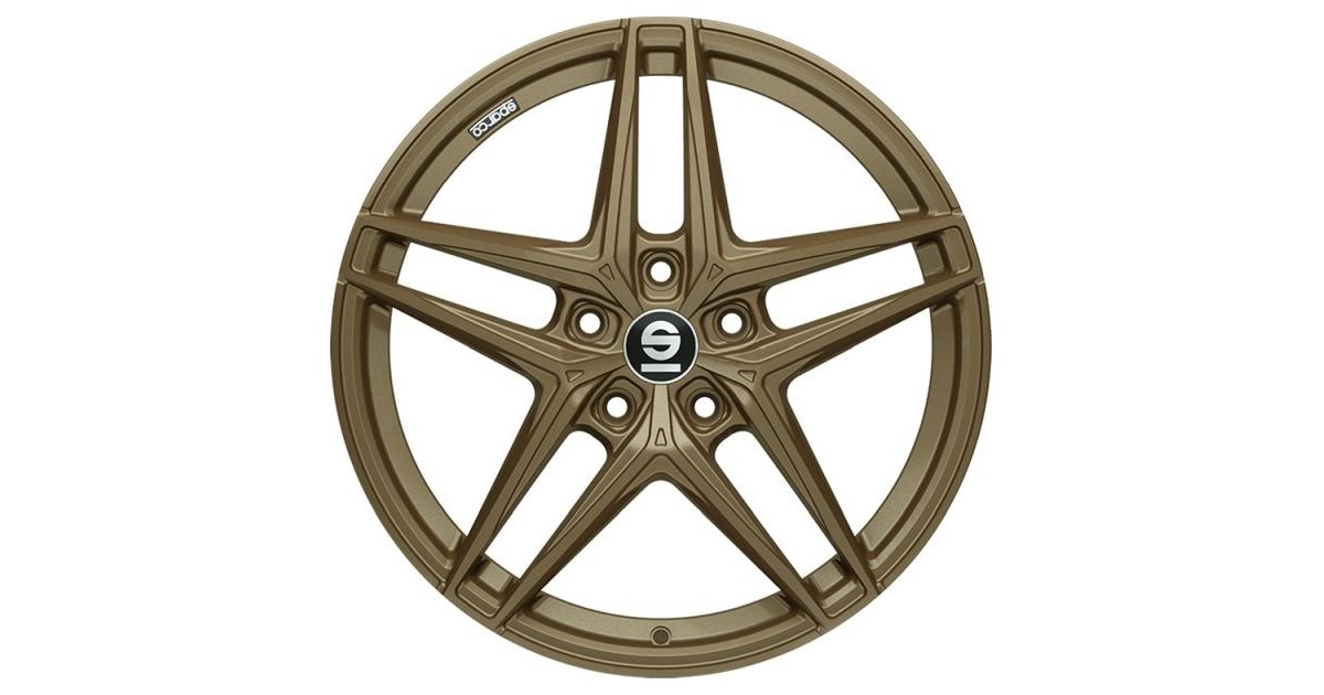 Jante ALU, SPARCO Record Rally Bronze  7.5X17 5/114.3 ET45, Alésage 73.1