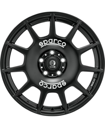 Jante ALU, SPARCO TERRA MATT BLACK WHITE LETTERING 8X18 5/120 ET45, Alésage 65.1