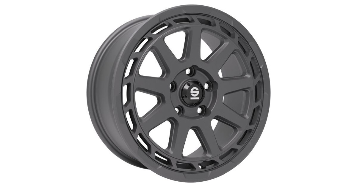 Jante ALU, SPARCO GRAVEL MATT GRAPHITE 8X18 5/114.3 ET40, Alésage 73.10