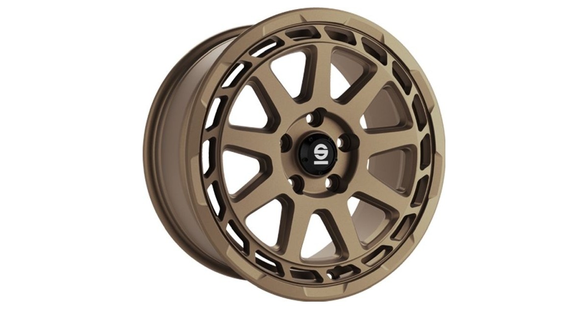 Jante ALU, SPARCO Gravel RALLY BRONZE 8X18 5/108 ET35, Alésage 63.4