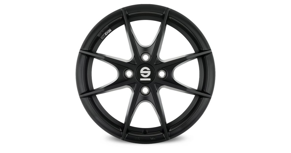 Jante ALU, SPARCO TROFEO MATT BLACK, 6X15 4/108 ET42, Alésage 63.40