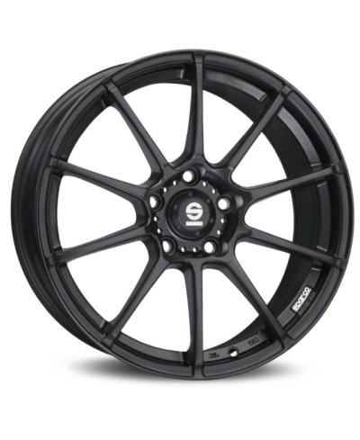 Jante ALU, SPARCO ASSETTO GARA MATT BLACK, 7X17 4/100 ET37, Alésage 63.4