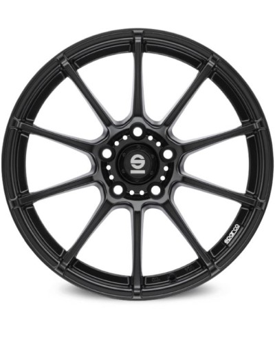 Jante ALU, SPARCO ASSETTO GARA MATT BLACK, 7X17 4/100 ET37, Alésage 63.4