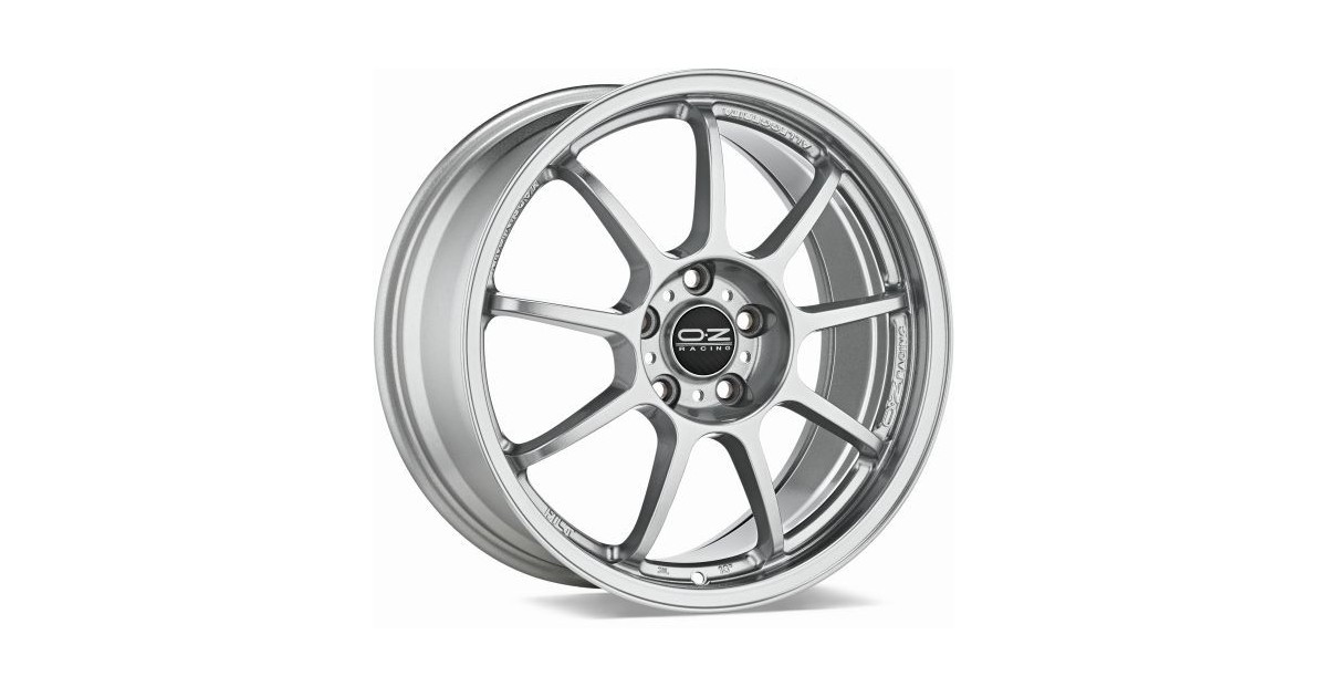 Jante ALU, OZ ALLEGGERITA HLT STAR SILVER 7X17 4/100 ET30, Alésage 68.1