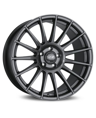 Jante ALU, OZ  SUPERTURISMO DAKAR MATT GRAPHITE + SILVER LETTER 9.5X21 5/130 ET55, Alésage 71.6