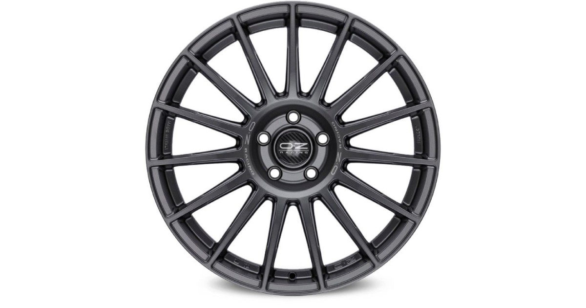 Jante ALU, OZ  SUPERTURISMO DAKAR MATT GRAPHITE + SILVER LETTER 10X20 5/120 ET40, Alésage 79