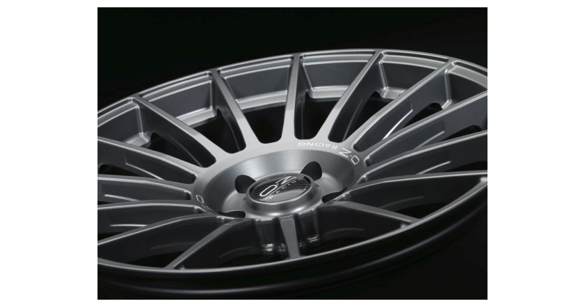 Jante ALU, OZ SUPERTURISMO DAKAR MATT GRAPHITE + SILVER LETTER 10.5X21 5/112 ET28, Alésage 75