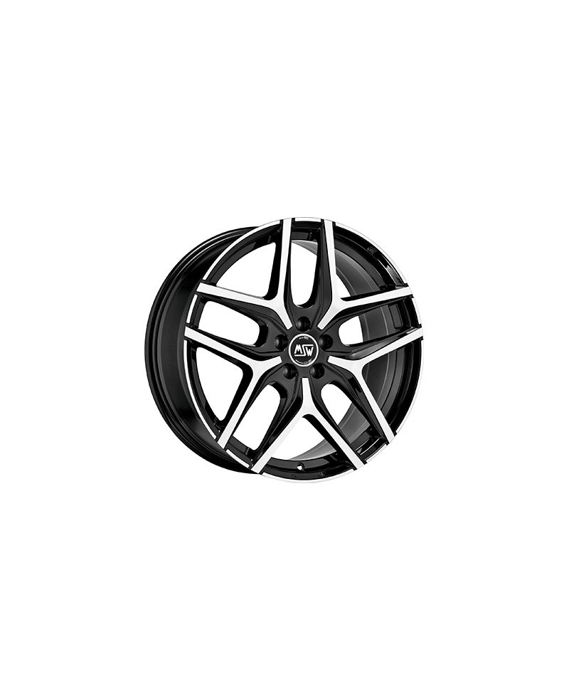 Jante ALU, MSW 40/GBFP/ET45 GLOSS BLACK F. POL., 8.50X20 5/112 ET45, Alésage 73.10