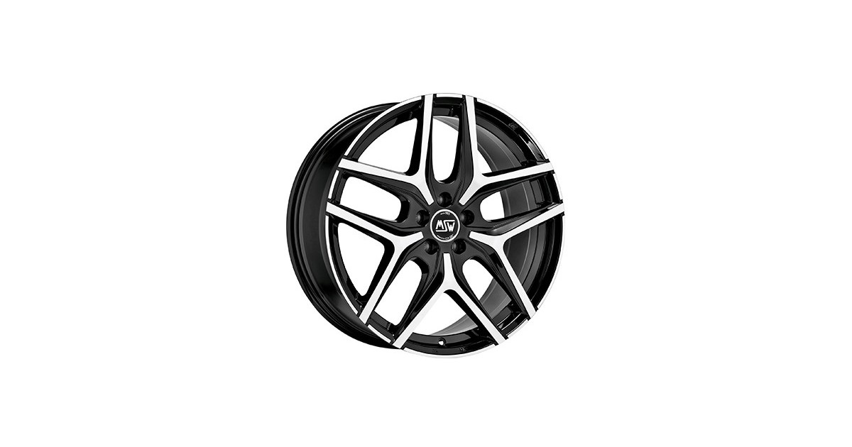 Jante ALU, MSW 40/GBFP/ET45 GLOSS BLACK F. POL., 8.50X20 5/112 ET45, Alésage 73.10