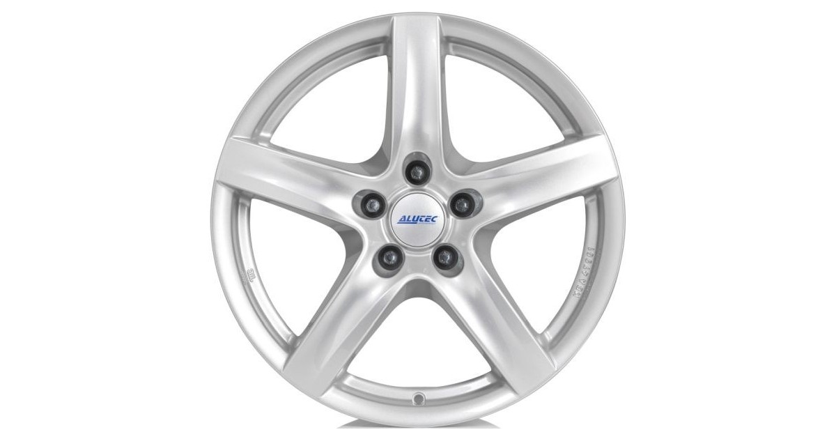 Jante ALU, Alutec GRIP polar-silber, 7X17 5/115 ET44, Alésage 70.1
