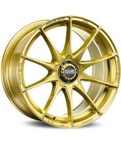 Jante ALU, OZ FORMULA HLT RACE GOLD, 8X18 5/100 ET48, Alésage 68