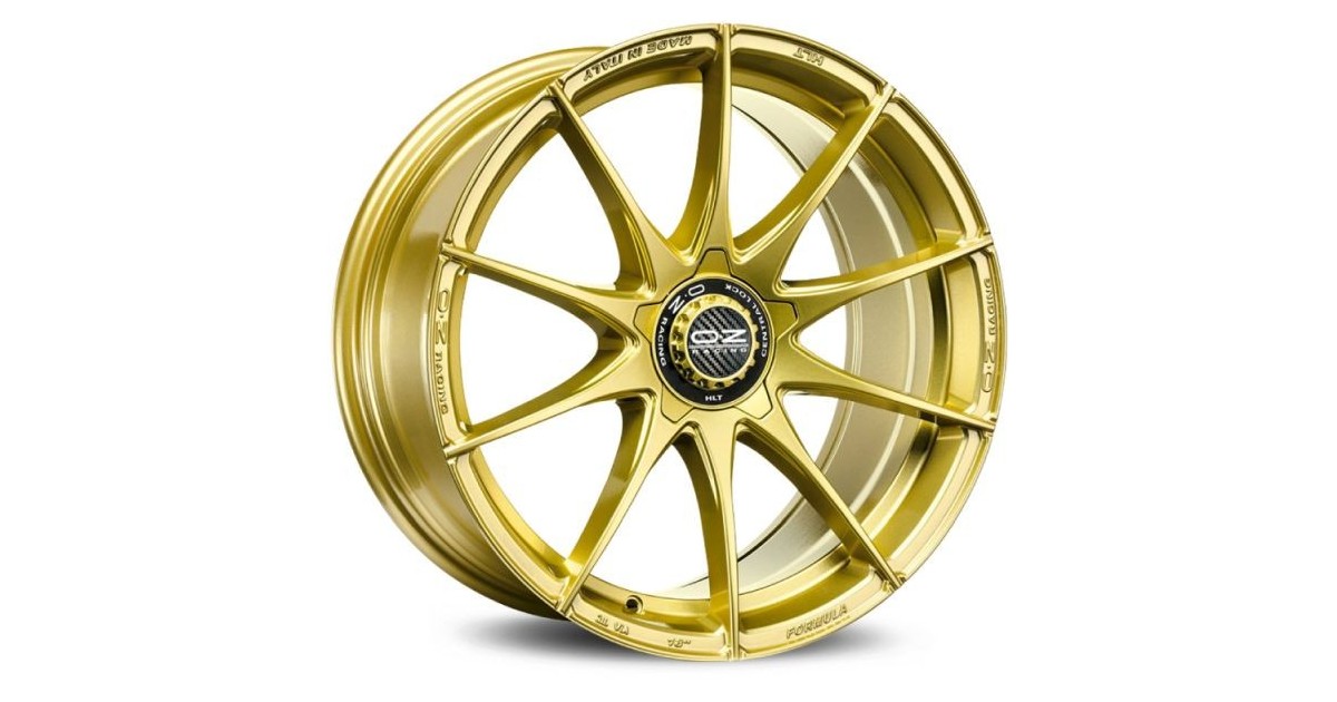 Jante ALU, OZ FORMULA HLT RACE GOLD, 8X18 5/100 ET48, Alésage 68