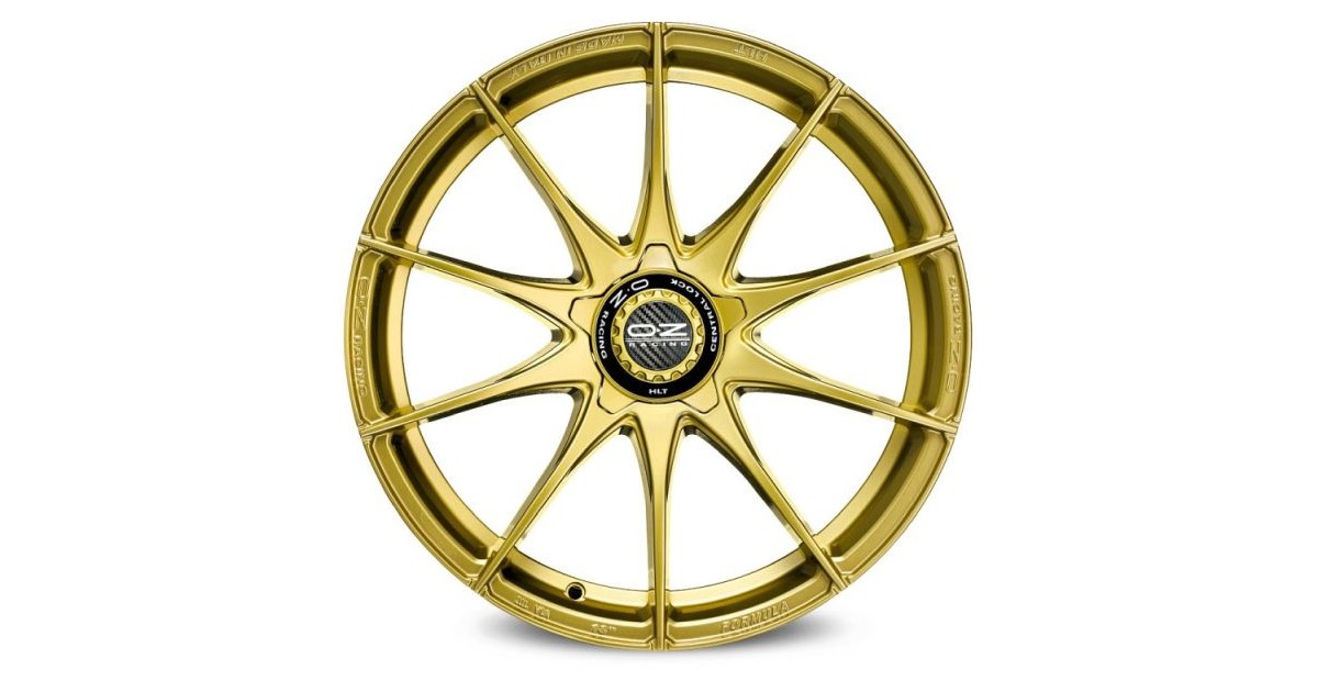 Jante ALU, OZ FORMULA HLT RACE GOLD, 8X18 5/100 ET48, Alésage 68