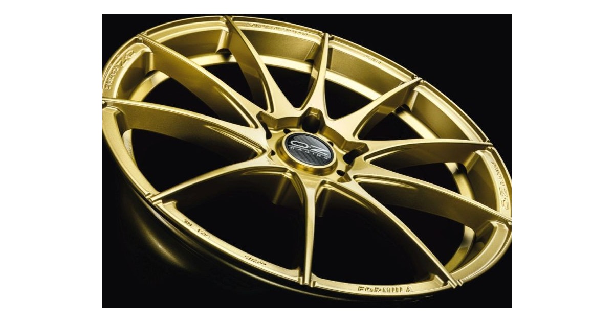 Jante ALU, OZ FORMULA HLT RACE GOLD, 8X18 5/100 ET48, Alésage 68