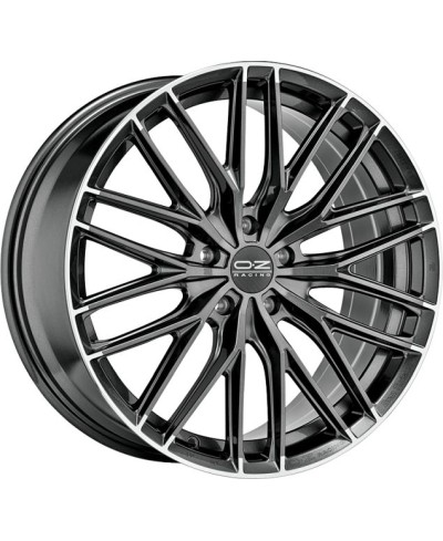Jante ALU, OZ Gran Turismo HLT  Graphite brillant / liseré poli 8.5X19 5/112 ET27, Alésage 75