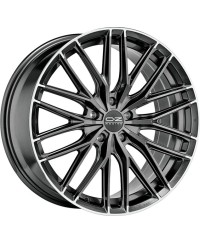 Jante ALU, OZ Gran Turismo HLT  Graphite brillant / liseré poli 8.5X20 5/112 ET28, Alésage 75