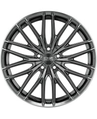Jante ALU, OZ Gran Turismo HLT  Graphite brillant / liseré poli 8.5X20 5/112 ET28, Alésage 75