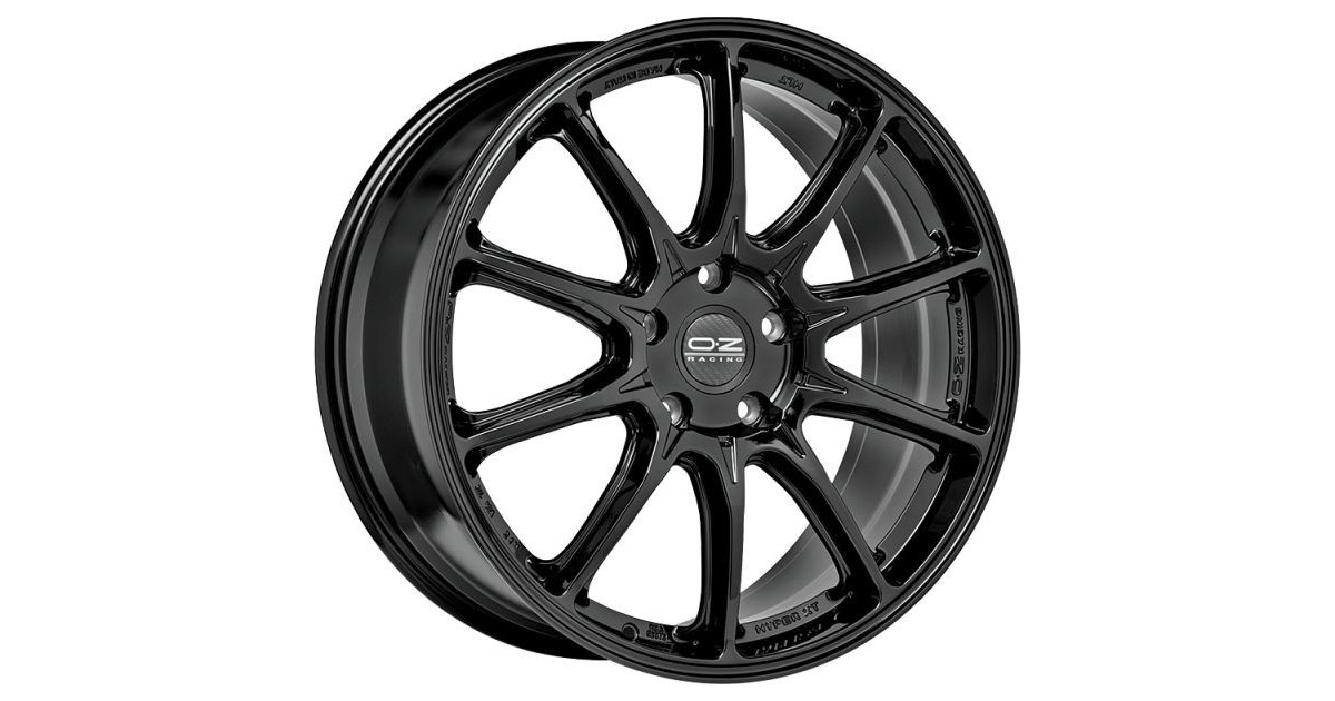 Jante ALU, OZ Hyper XT HLT Gloss Black 9X21 5/112 ET30, Alésage 75