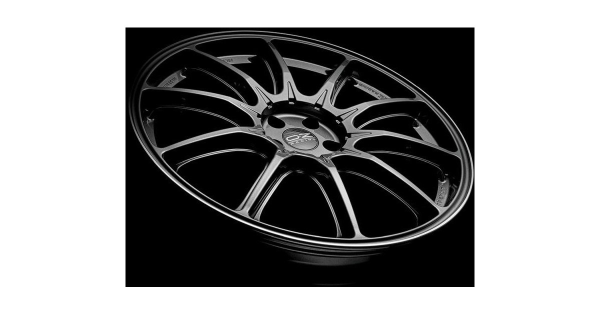 Jante ALU, OZ Hyper XT HLT  Graphite brillant , liseré poli 11.5X21 5/112 ET38, Alésage 79