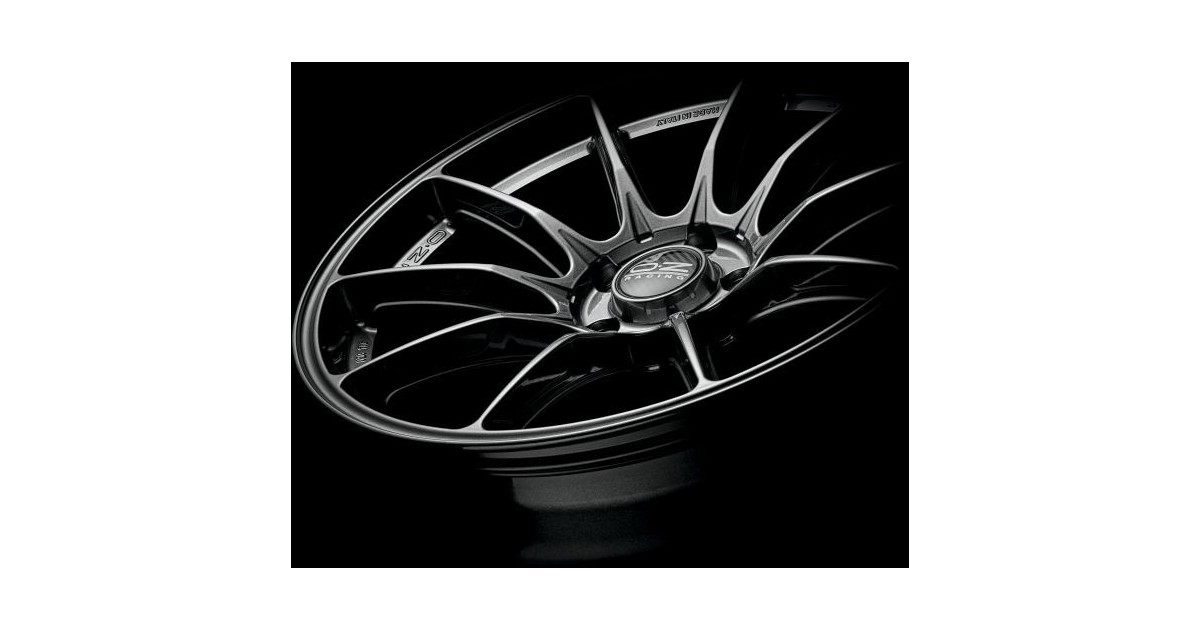 Jante ALU, OZ HYPER GT HLT STAR GRAPHITE, 7.5X17 5/110 ET38, Alésage 65.1