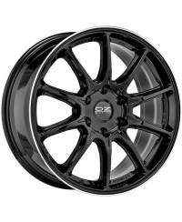 Jante ALU, OZ Hyper XT HLT  Noir brillant ,Liseré poli 9X20 6/139.70 ET38, Alésage 67.1