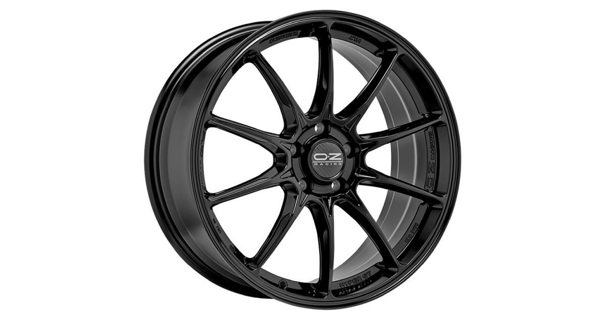 Jante ALU, OZ HYPER GT HLT GLOSS BLACK, 8.5X19 5/112 ET44, Alésage 75