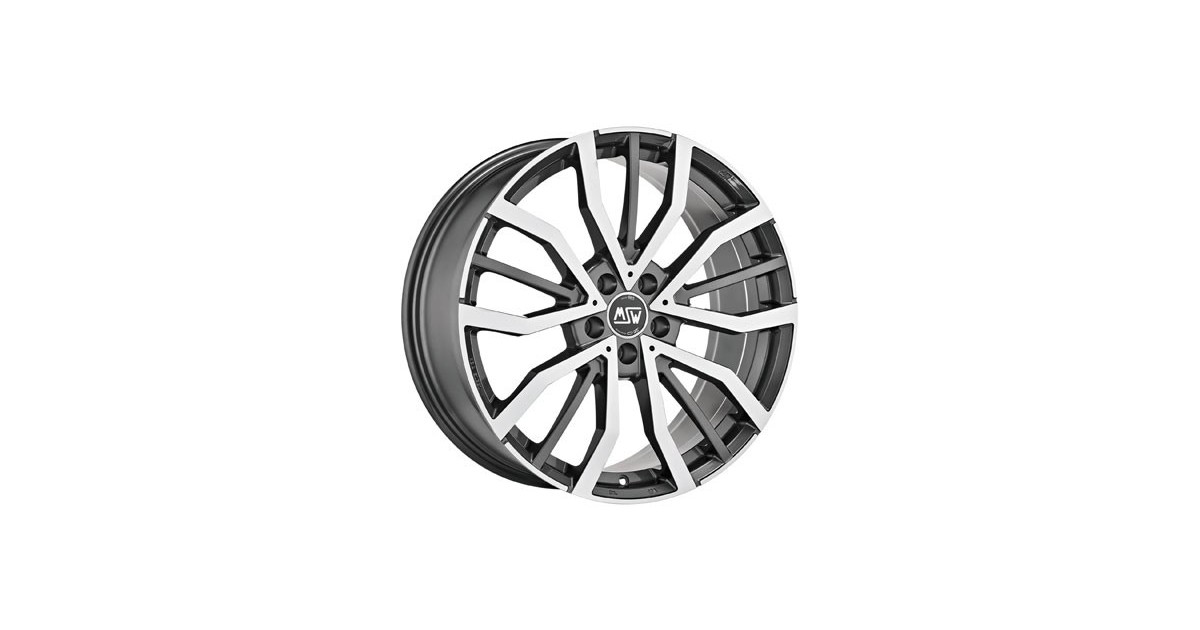 Jante ALU, MSW 49/GGMP/ET38 GLOSS GUN METAL POLIERT, 8.50X20 5/114.30 ET38, Alésage 73.10