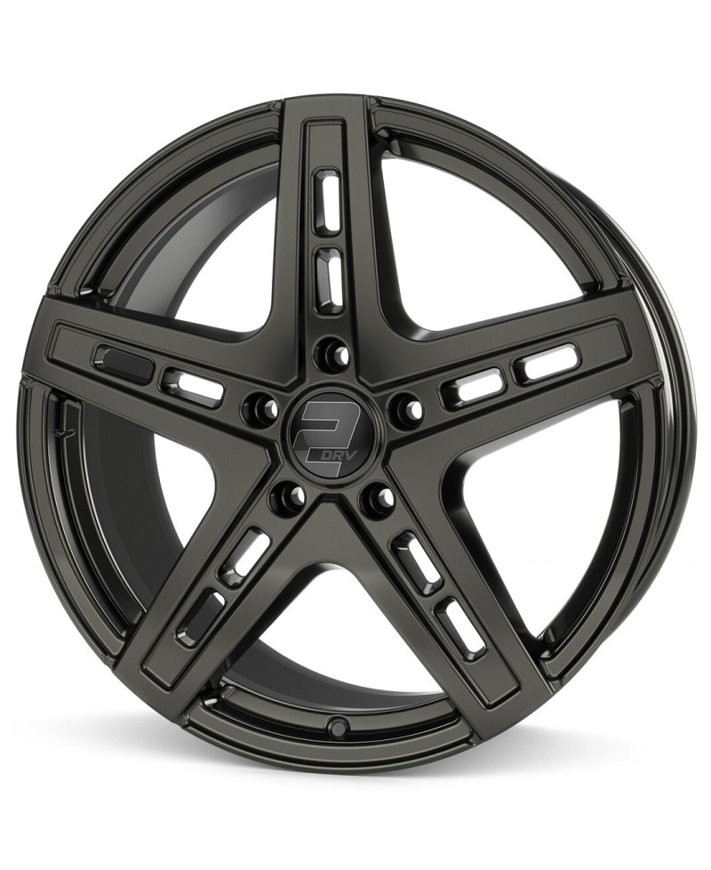 Jante ALU, Wheelworld - 2DRV WH38 DGM+ Dark Gunmetal lackiert  9.5X22 5/108 ET40, Alésage 72.6