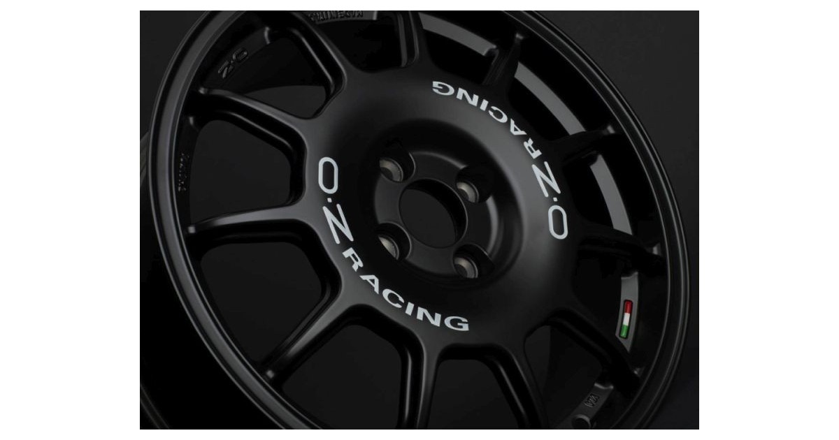 Jante ALU, OZ LEGGENDA Noir mat , Lettrage blanc 7X17 4/100 ET37, Alésage 68