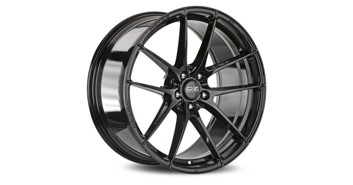 Jante ALU, OZ LEGGERA HLT GLOSS BLACK, 8X19 5/112 ET45, Alésage 75