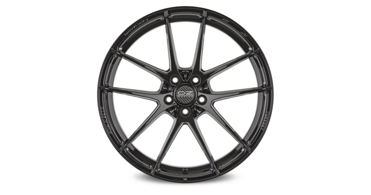 Jante ALU, OZ LEGGERA HLT GLOSS BLACK, 8X19 5/112 ET45, Alésage 75