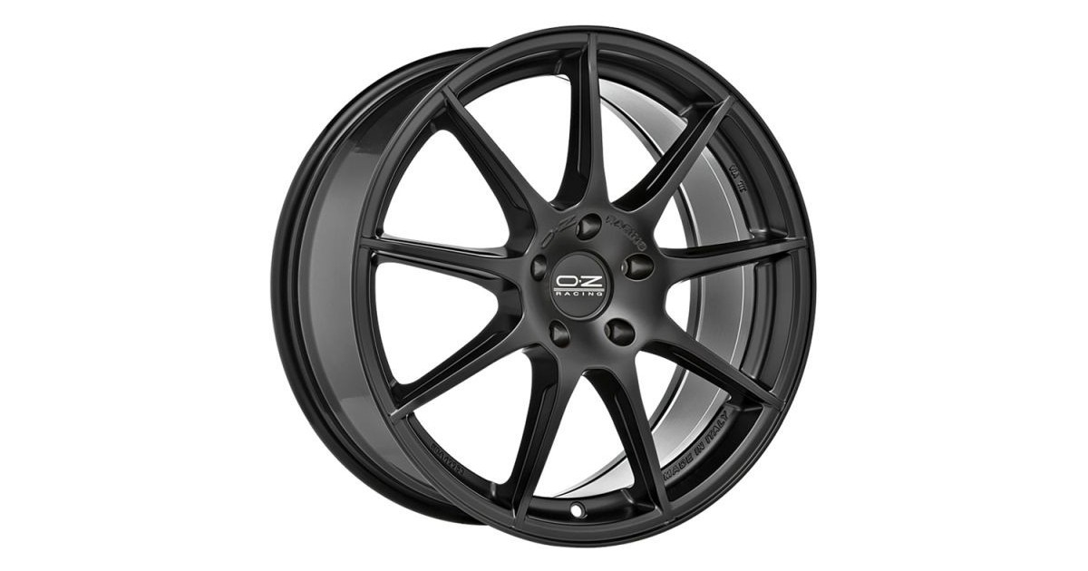 Jante ALU, OZ OMNIA MATT BLACK, 7.5X17 5/100 ET35, Alésage 68.1